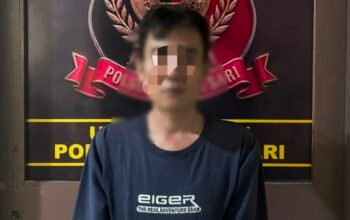 Pelaku pencurian diamankan polisi. Foto: Istimewa.