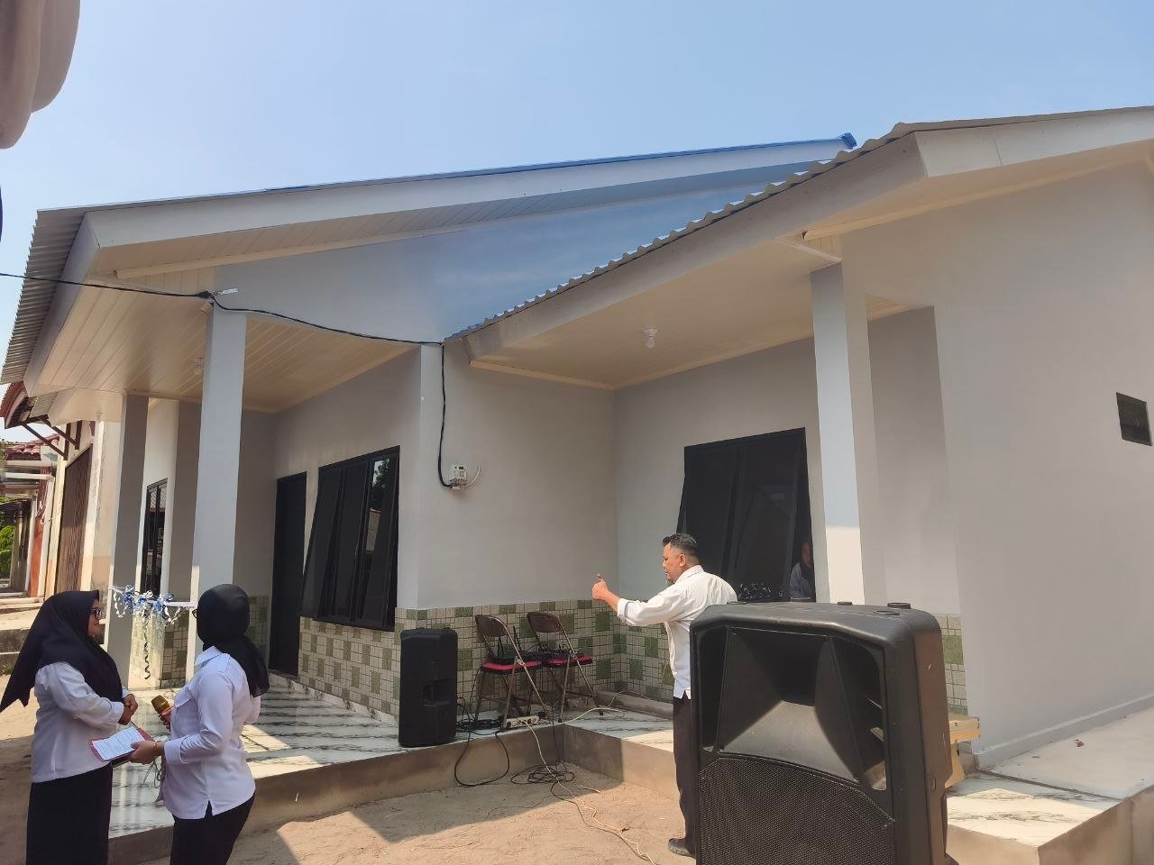 Rumah Perlindungan Sosial Sejiran Setason. Foto: Rizki Ramadhani.