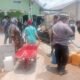 Bantuan air bersih Polsek Tempilang. Foto: Istimewa.
