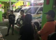 Tim URC Polres Babar dan Polsek Mentok saat ungkap kasus penganiayaan. Foto: Istimewa.