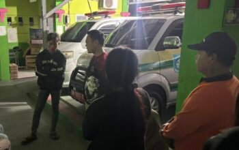 Tim URC Polres Babar dan Polsek Mentok saat ungkap kasus penganiayaan. Foto: Istimewa.