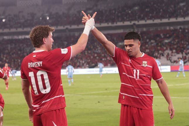 Dua punggawa Timnas Indonesia Ole dan Ragnar. Foto: Istimewa.