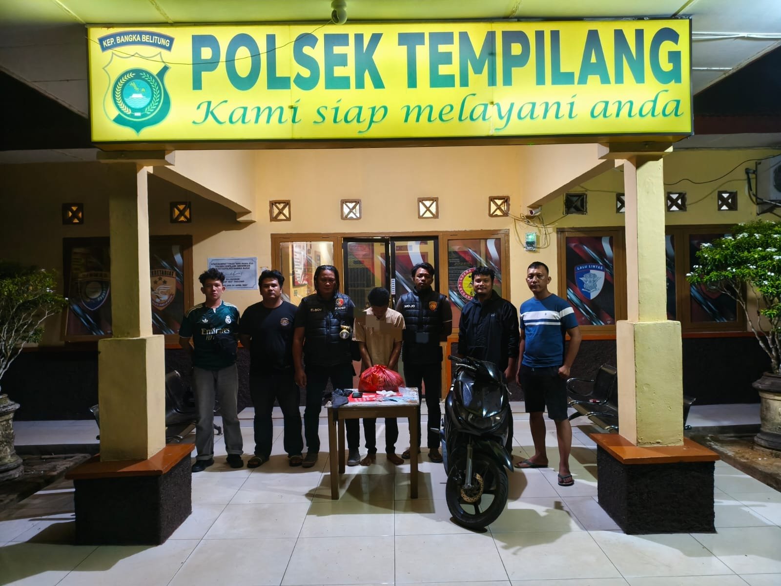 Pengedar sabu diamankan polisi. Foto: Istimewa.