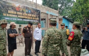 Monitoring TMMD Bangka Barat. Foto: Istimewa.