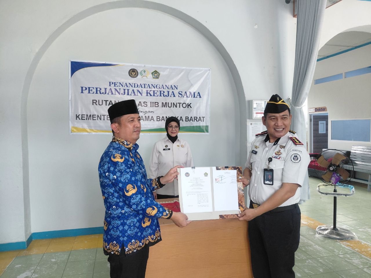 Program kerja Rutan Mentok. Foto: Istimewa.