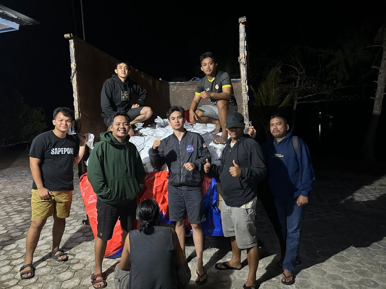 Razia yang dilakukan oleh Ditpolairud Polda Bangka Belitung. Foto: Istimewa.