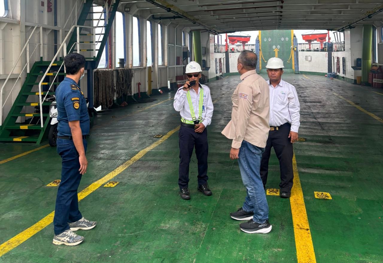 Pemantauan di Pelabuhan Tanjung Kalian. Foto: Istimewa.