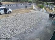 Tangkapan layar peristiwa pembacokan. Foto: Istimewa.