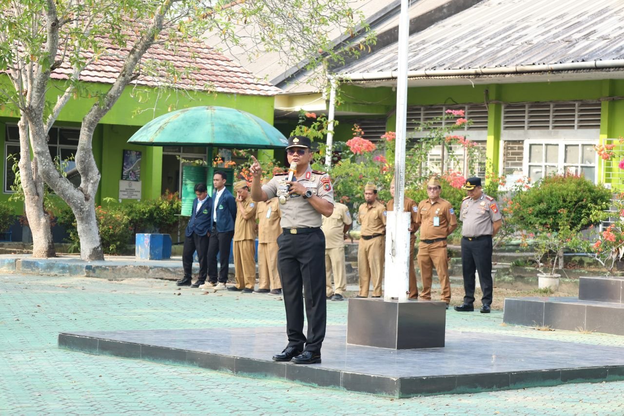 Brigjen Murry meminta pelajar jauhi narkoba. Foto: Istimewa.