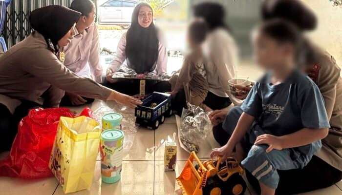 Saksikan Orang Tuanya Dibacok, Anak di Mentok Dapat Pendampingan Polisi