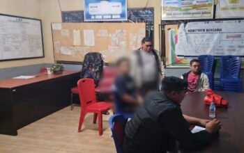 Pengedar sabu diamankan polisi. Foto: Istimewa.