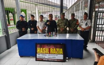 Razia di Rutan Mentok. Foto: Rizki Ramadhani.