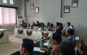 Pembahasan forkopimda Babar soal tambang DAS Kampak. Foto: Rizki Ramadhani.