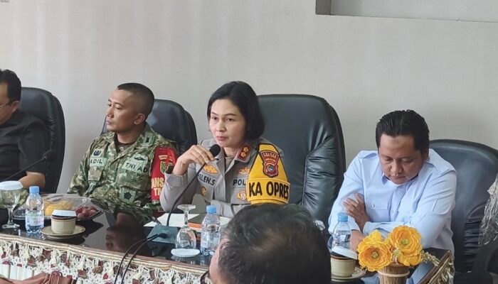 Kapolres Babar Buka Ruang Dialog untuk Selesaikan Persoalan Tambang DAS Kampak