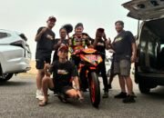 Agung Septian Alba Finis Kelima, Teratas di Kualifikasi 140 CC SCP