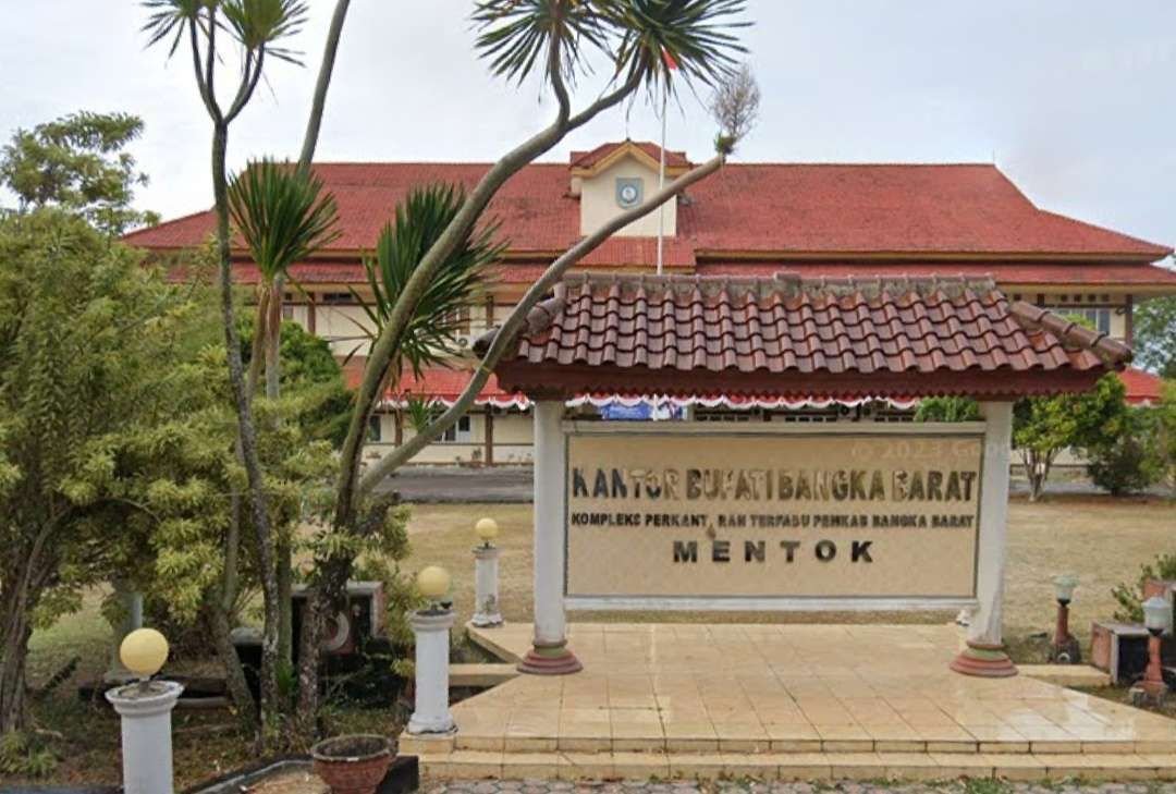 Kantor Bupati Bangka Barat. Foto: Istimewa / RRI.